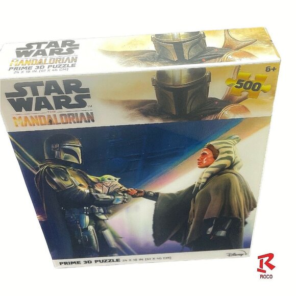 🧩Disney Star Wars The Mandalorian Prime 3D Jigsaw‎ Puzzle 500 Pieces🧩 - Picture 2 of 7